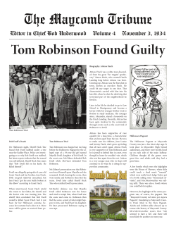 The Maycomb Tribune