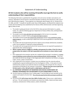 Statement of Understanding