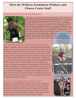 Meet the Welborn Foundation Wellness and Fitness