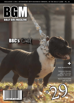 BBC`s ORKA - Bully Girl Magazine
