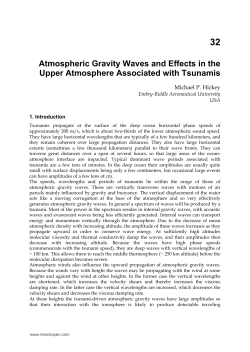 Atmospheric Gravity Waves and Effects in the Upper
