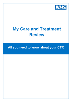 My Care and Treatment Review