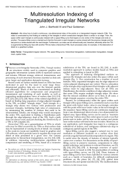 Multiresolution Indexing of Triangulated Irregular Networks