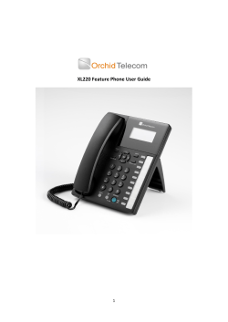 OTXL220 User Guide 898kb pdf