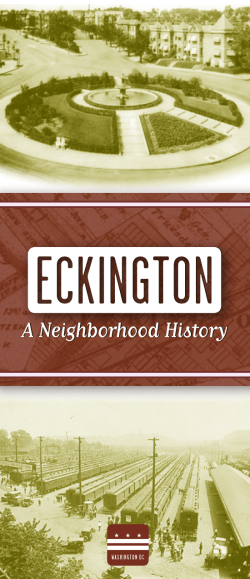 Eckington &ndash; A Neighborhood History