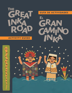 activity guide gu&iacute;a de actividades