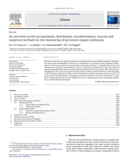 An overview on the accumulation, distribution, transformations