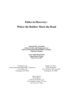 Ethics in Discovery Where Rubber Meets the Road Paper_3.1.13