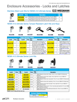Locks and Latches - Automation Direct