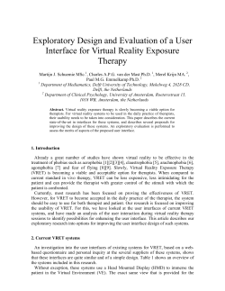 Exploratory Design and Evaluation of a User