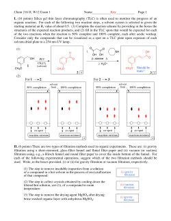Chem 216 H, W12 Exam 1 Name___________Key___________