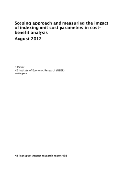 492 Scoping approach and measuring the impact of