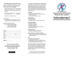 Scleroderma?