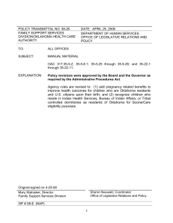 Policy Transmittal No. 08-28