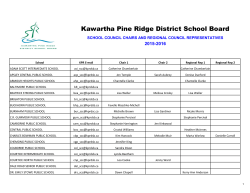 Kawartha Pine Ridge District School Board