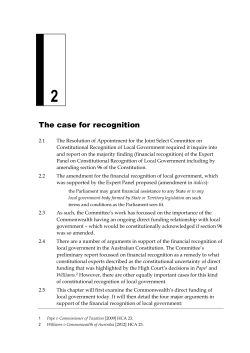 Chapter 2 - Parliament of Australia