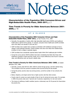 "Characteristics of the Population With Consumer