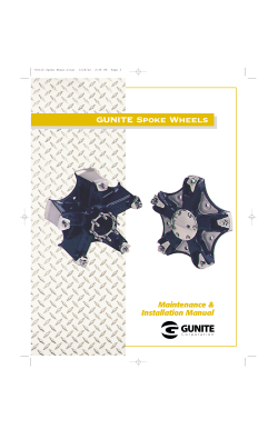 GUNITE Spoke Wheels