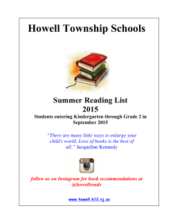 Howell Township Schools - Howell Township Public Schools