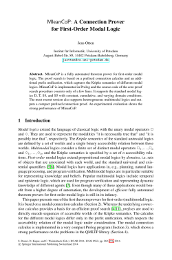 A Connection Prover for First-Order Modal Logic