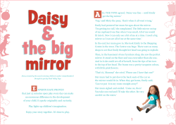 Daisy was fine &ndash; until Emily got the big mirror.