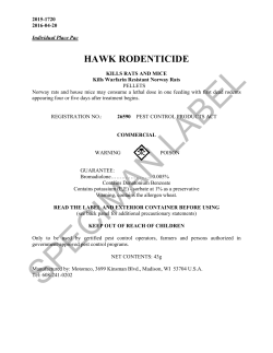 hawk rodenticide