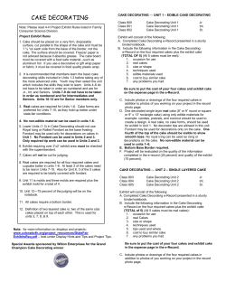 cake decorating - Weld County: Fair