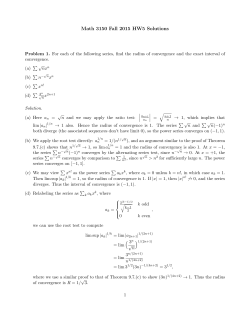 Solutions to Homework 6