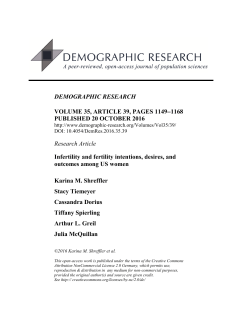 Full Text  - Demographic Research