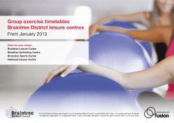 Braintree Leisure Centre