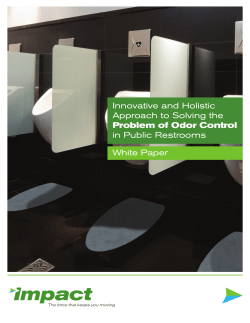 Innovative and Holistic Approach to Solving the Problem of Odor