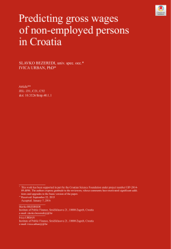 Predicting gross wages of non