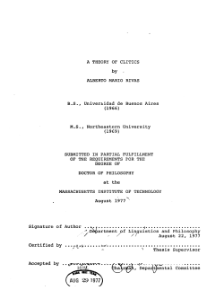 AUG 29 1977 - DSpace@MIT