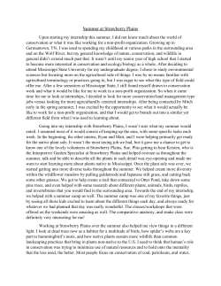 Summer at Strawberry Plains - Strawberry Plains Audubon Center