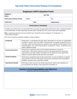 Performance Appraisal Form