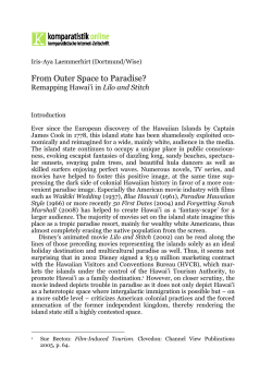 Lilo and Stitch - Komparatistik Online