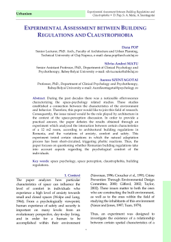 Text integral/Full text - Urbanism. Arhitectură. Construcţii