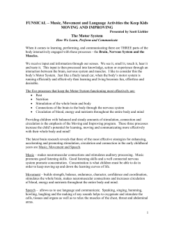Circle Time Fitness and Focus Activities