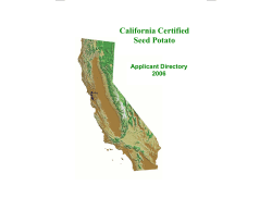 2006 Potato Directory - California Crop Improvement Association