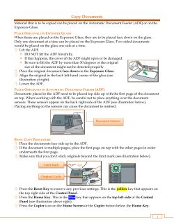 Copy Documents - Information Technology Home