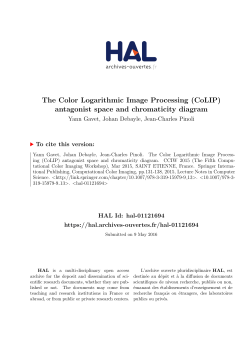 The Color Logarithmic Image Processing (CoLIP) antagonist