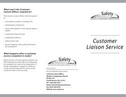 Customer Liaison Service