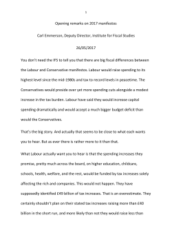 full version - Institute for Fiscal Studies