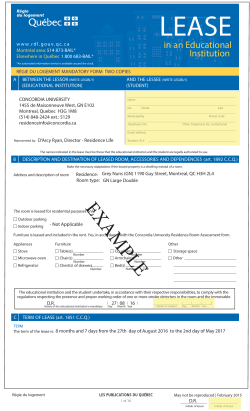 An example of the 2016-17 Educational Lease