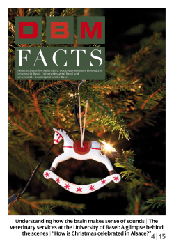 dbm facts 4 15 - Department of Biomedicine