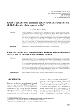 Effect of cobalt on the corrosion behaviour of