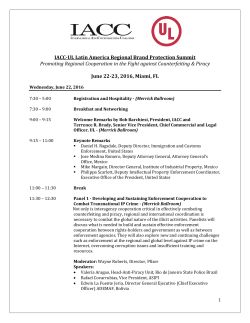 IACC-UL Latin America Regional Brand Protection Summit