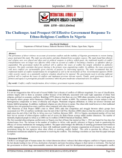 Print this article - International Journal of Innovative Research and