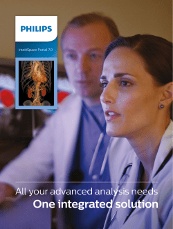 IntelliSpace Portal 7.0 brochure