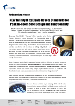 NEW Infinity II by Elsafe Resets Standards for Peak In